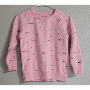 Champion Youth Medium Pink Sweatshirt